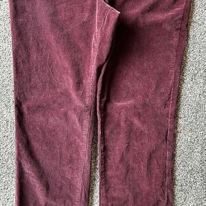 Denim 24/7 Kids Maroon Corduroy Pants
